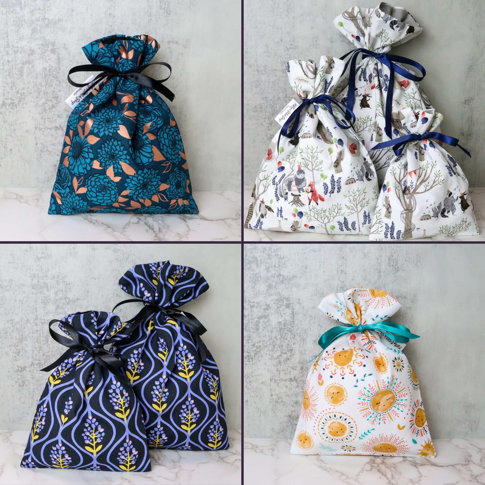 Gift bag fabric sale