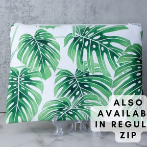 Bolsas de regalo botánicas modernas / Bolsas reutilizables con cordón, ecológicas, para amantes de las plantas, con estampados elegantes. imagen 8