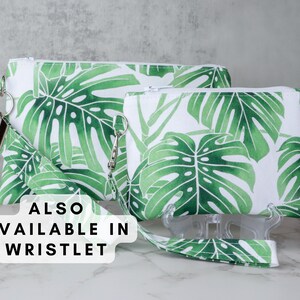 Bolsas de regalo botánicas modernas / Bolsas reutilizables con cordón, ecológicas, para amantes de las plantas, con estampados elegantes. imagen 9