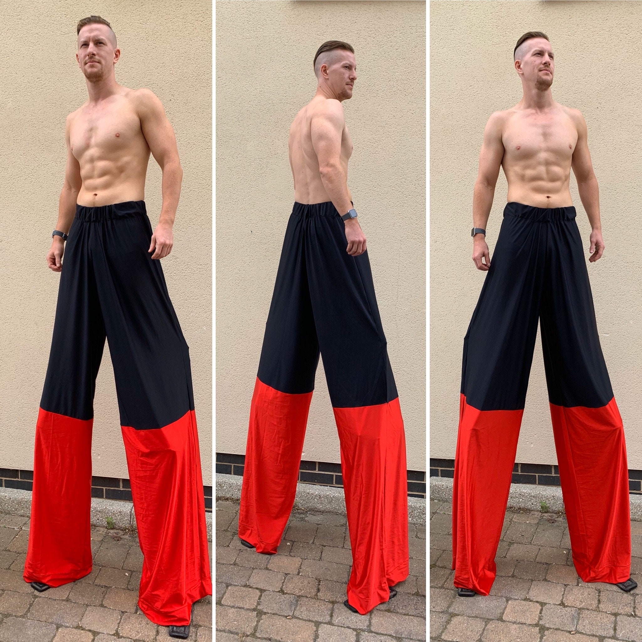 Half Stilt Trousers/pants Lycra 