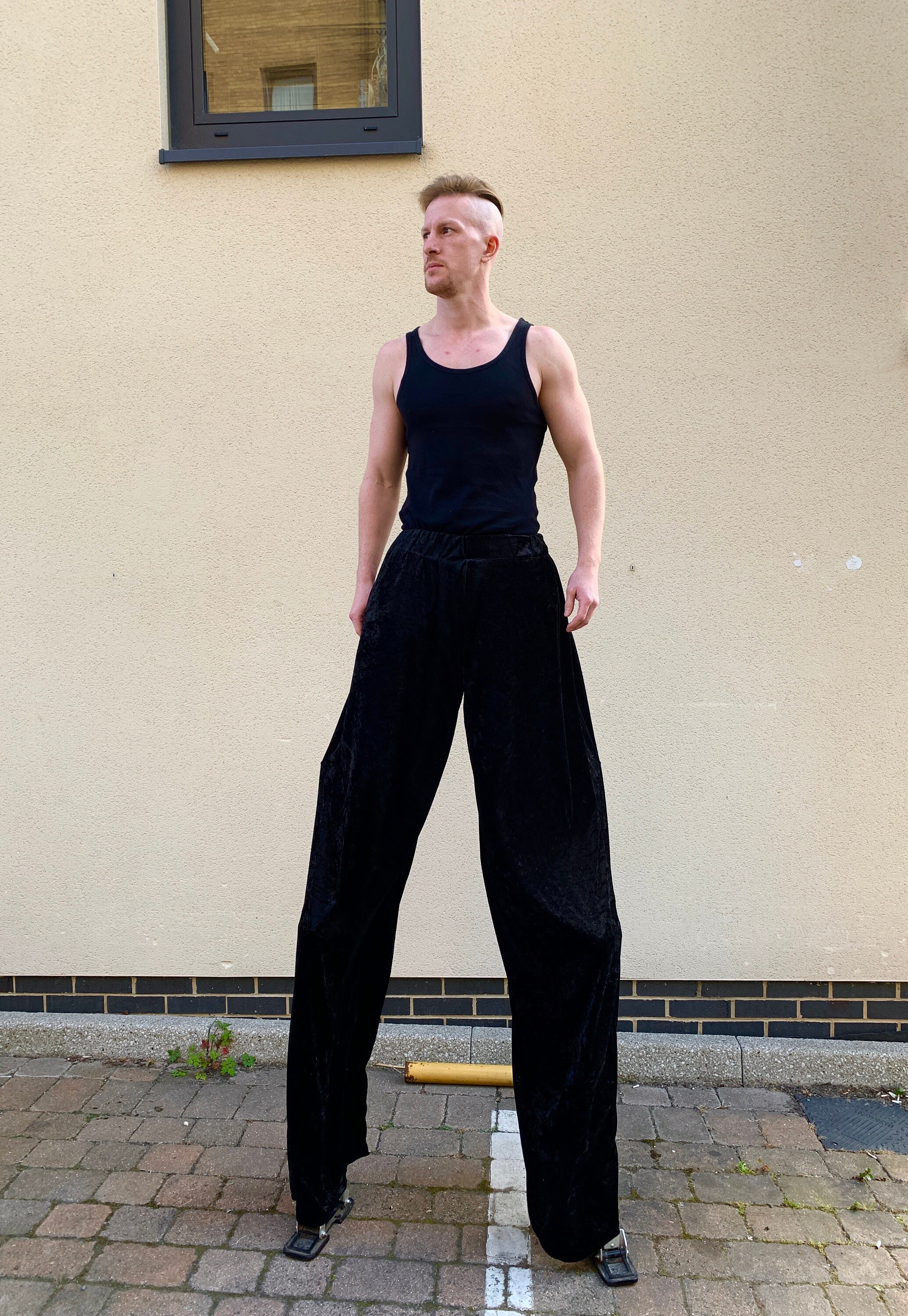 Lycra Stretch Stilt Trousers/pants 15 Colours Circus Etsy