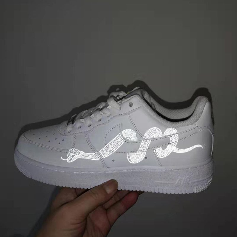 air force 1 custom snake