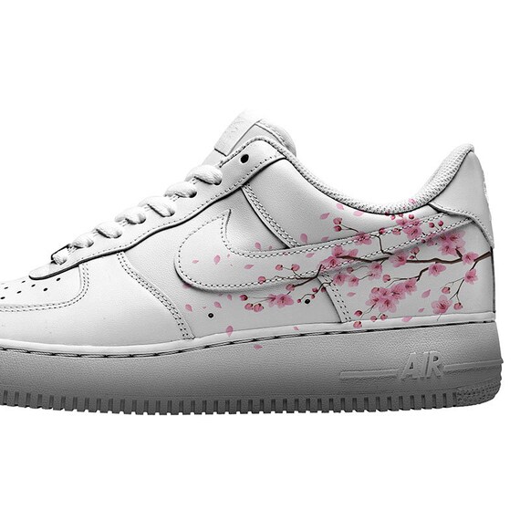 Glow In Dark Pink Cherry Blossom Iron On Stickers For Shoes | Etsy France