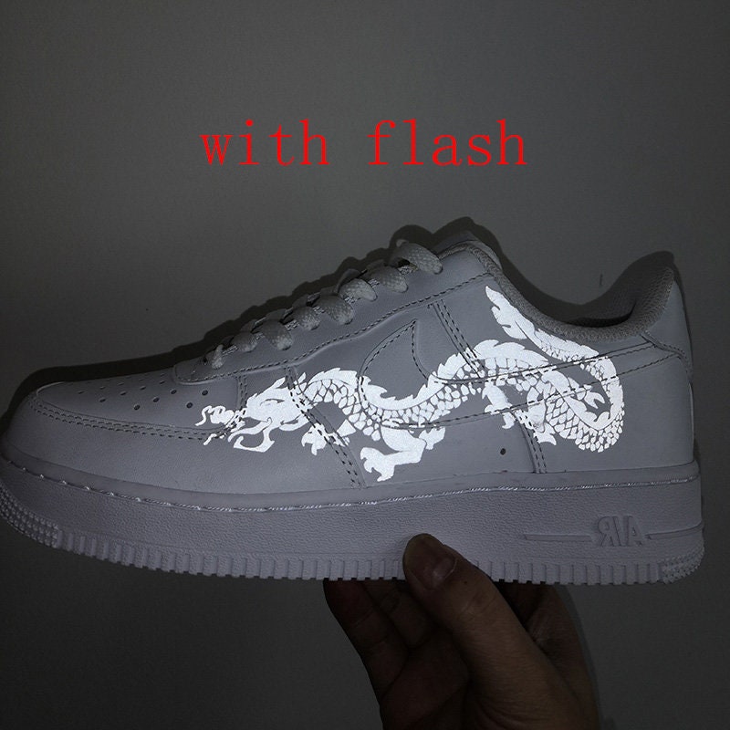 3M Reflective Louis Vuitton Iron on Patches For Custom Air Force 1 LV –  theshoesgirl