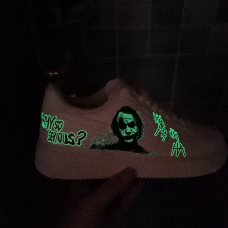 THE JOKER BATMAN VINYL STENCIL FOR CUSTOM SHOES SNEAKERS AND SMALL PROJECTS