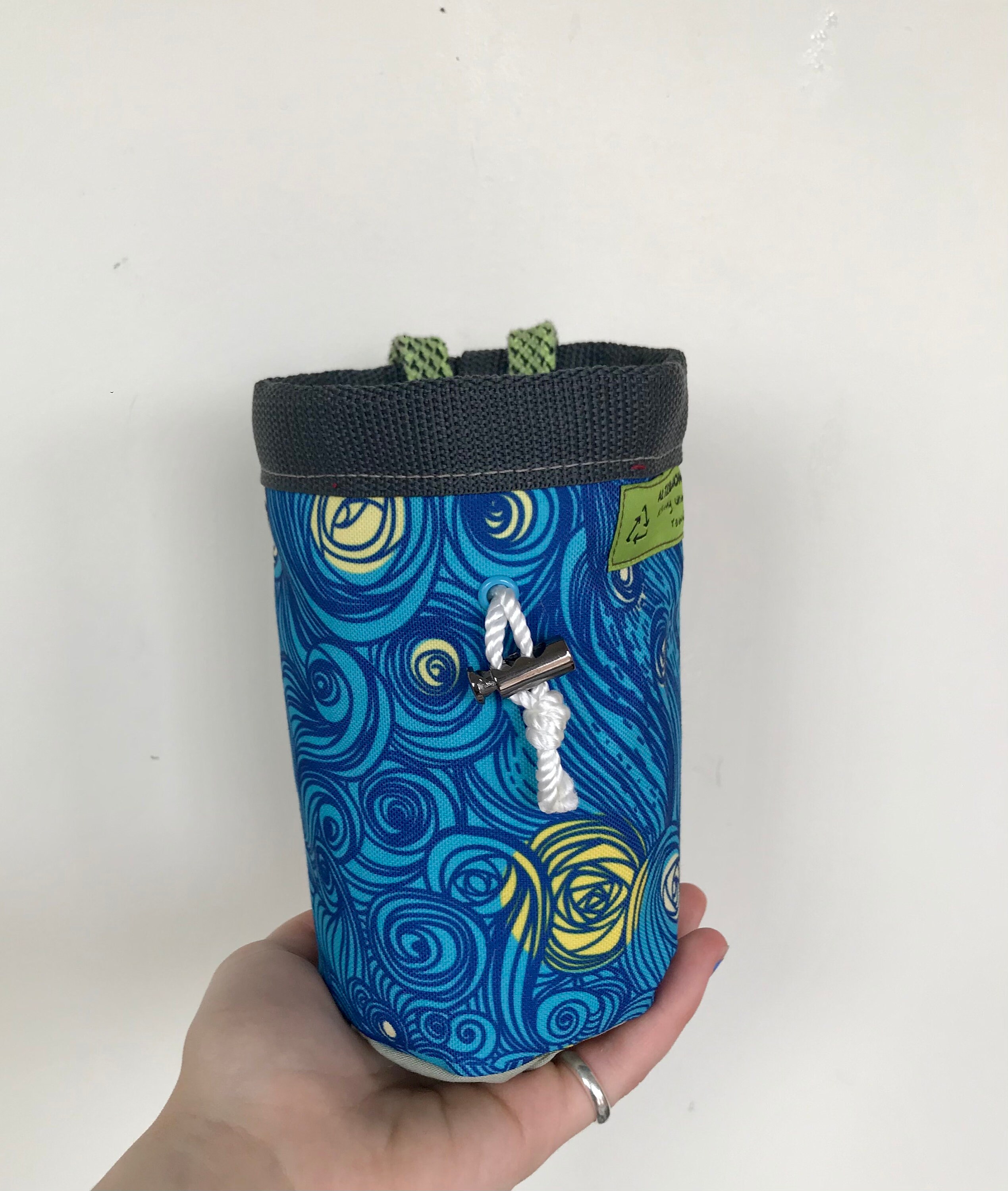 Sustainable Climbing Chalk Bag handmade chalk bags Etsy