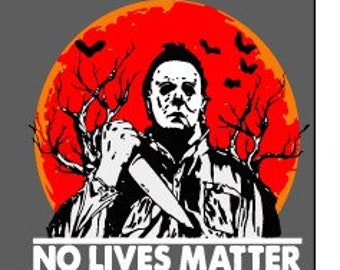 Michael Myers Middle Finger - Etsy