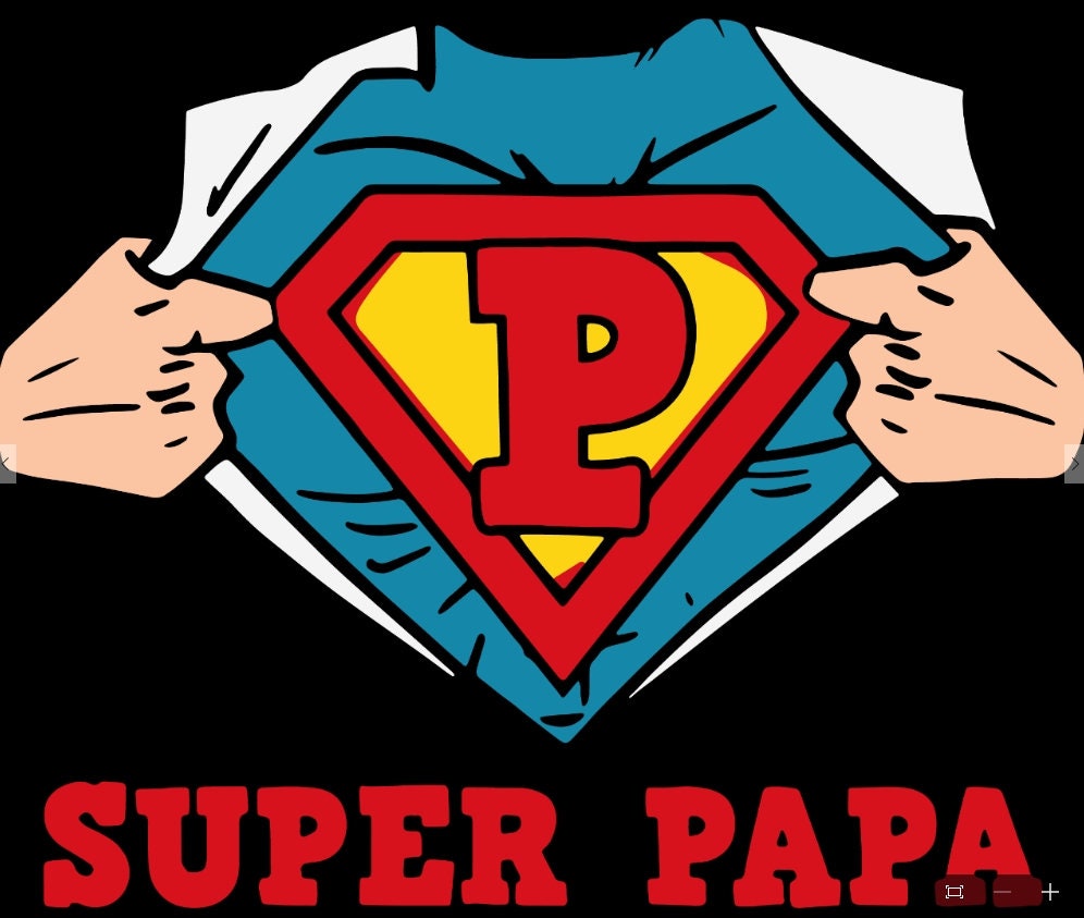 Superhéroe Papa Svg Super Men Papa Svg Día del padre Super - Etsy México