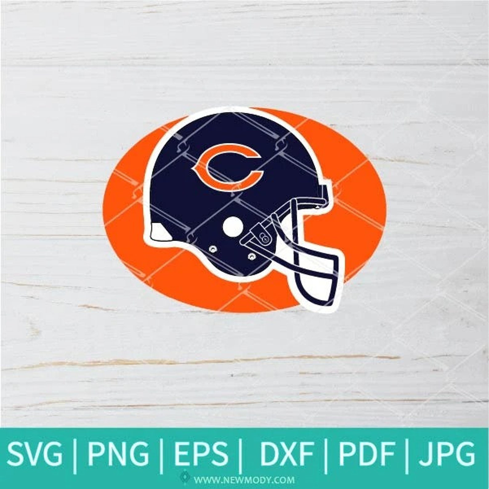 Chicago Helmet SVG Chicago Bears Logo SVG American | Etsy