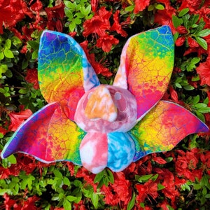 Handmade Bat Art Doll - Pride