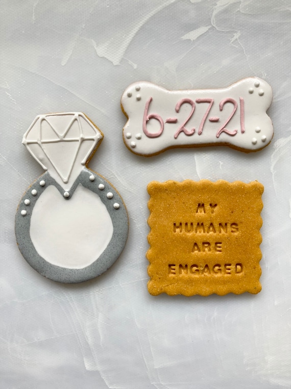Engagement Dog Treats - 3 count PLUS bonus treat!