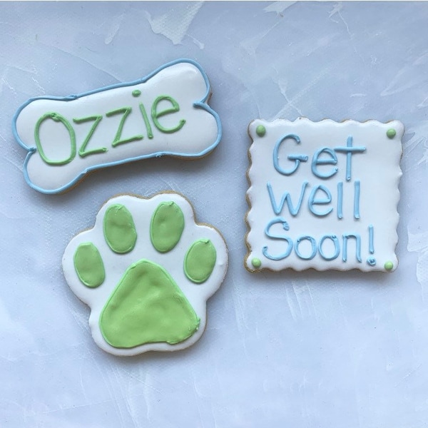 Get Well Soon Dog Treats + Bonus Treat - Grain Free