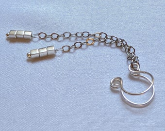 BESTSELLER! Ear Cuff Silver + Gold by STRUNGbyPhyllisAzar