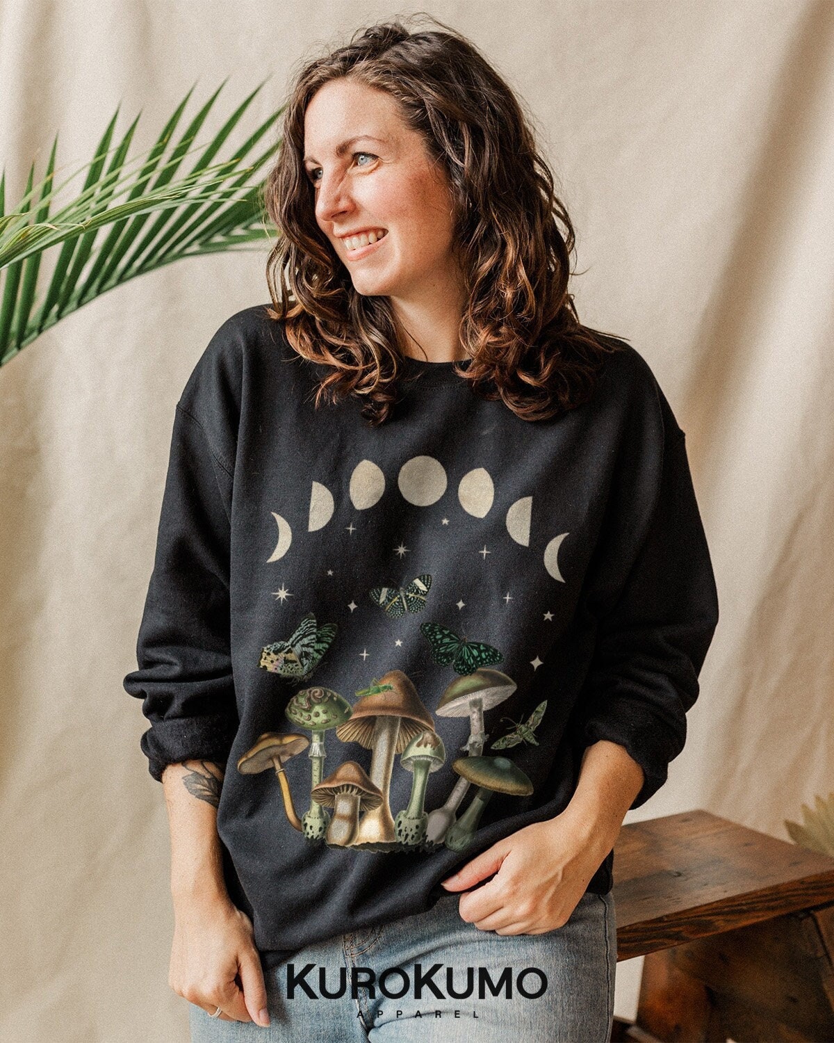 moon phase sweater