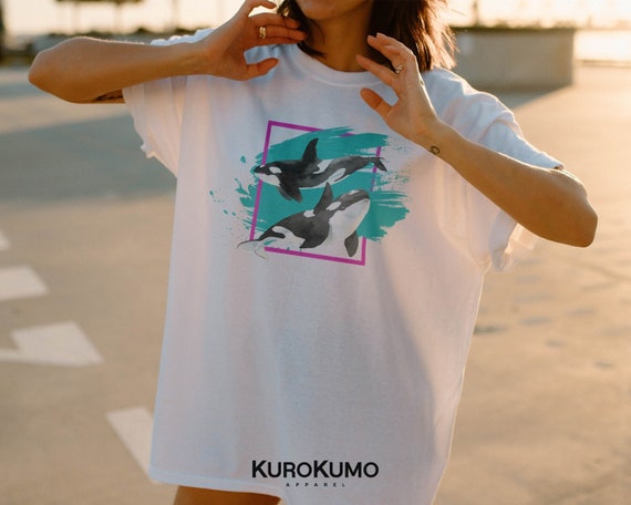 Orca whale shirt Clearance