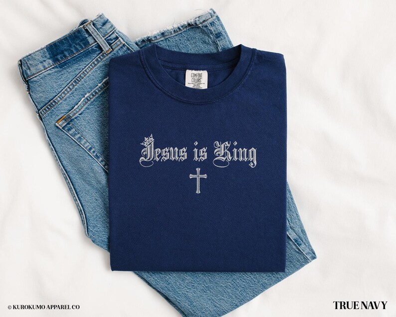 Seek First the Kingdom of God Bible Verse Tshirt Matthew 6:33 Gospel Shirt Jesus is King Christian T Shirt Vintage Style Church Clothes image 11