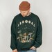 Magic Mushroom Sweatshirt Moon Phases Sweater Cottagecore Clothes Goblincore Clothing Cabincore Fashion Dark Academia Outfit Fairy Core Top