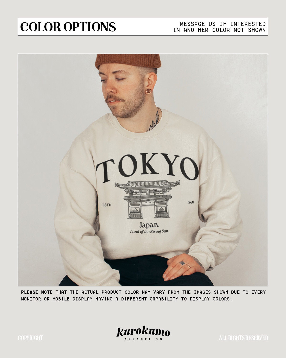 Japanese Do It Yourself Anime Unisex Sweatshirt - Teeruto