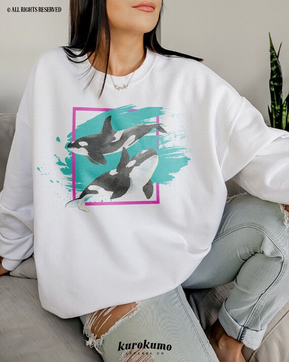 Vintage orca sweatshirt hotsell