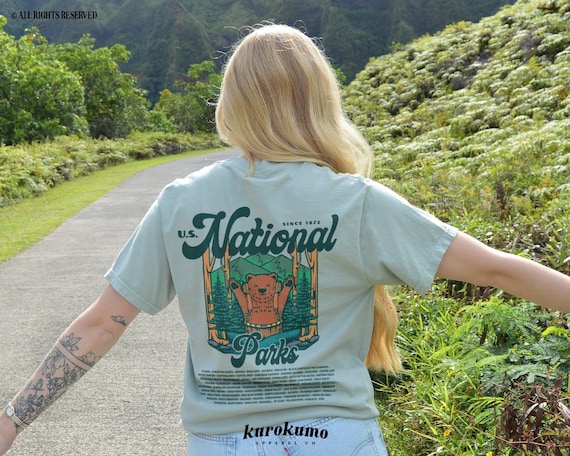 U.S. National Park Ranger T-Shirt Camping Hiking Shirt U.S. National Park Ranger T-Shirt Camping Hiking Shirt