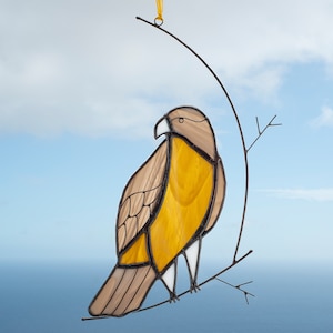 Corbeau Sur Lanterne Sun Catcher Corbeau Gothique Sur Lanterne