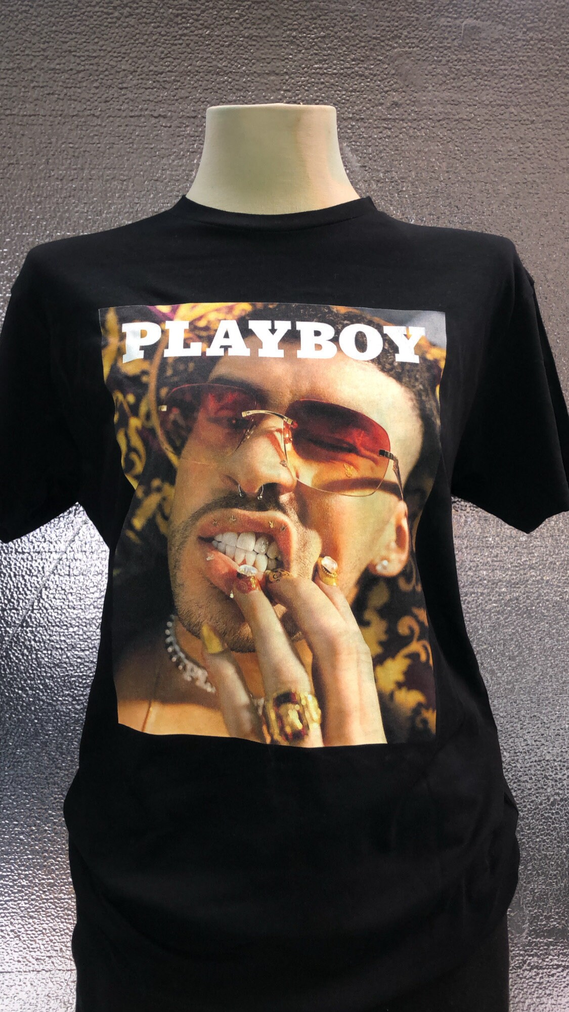 Bad Bunny Playboy T-shirt | Etsy