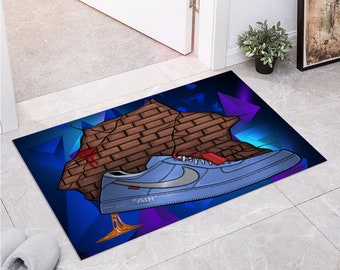 blue off white air force