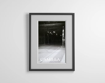 CAMILLA | Postkarte / Ansichtskarte / Kunstdruck / Fotografie | Köln | Schwarz-Weiß / Schwarz Weiß