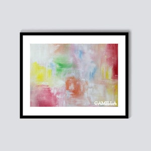 CAMILLA | Postkarte / Kunstdruck / Fotografie | Abstraktes Gemälde | Abstrakte / Moderne Kunst | Abstrakter Expressionismus | Modern (II)