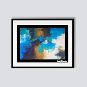 CAMILLA | Postkarte / Kunstdruck / Fotografie | Abstraktes Gemälde | Abstrakte / Moderne Kunst | Abstrakter Expressionismus | Modern (I)