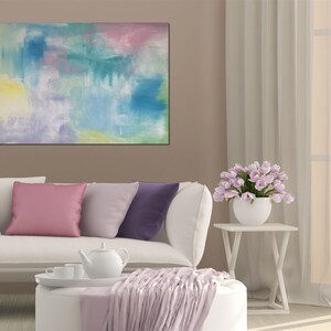 Camilla || Abstract Painting | Abstract / Modern Art | Abstract Expressionism | Modern | Unique | Pastel | 70 x 50 cm