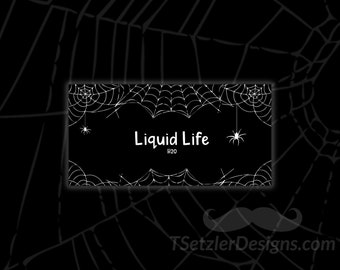 Spider Food and Drink Labels | Party Food and Drink Labels
