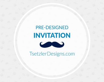 Pre-Made Invitation | Digital Download