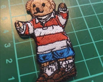 polo bear iron on patch