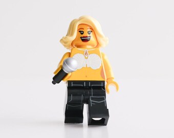 Madonna, The Queen of Pop Music - custom assembly minifigure from genuine LEGO® parts / Gift for Madonna fans / Pop Music Icons