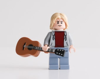 NIRVANA カート・コバーン ミニフィギュア（カスタムブリスターカード