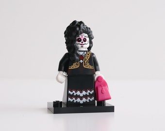 La Catrina - Day of the Dead - custom assembly minifigures from genuine LEGO® parts / Great Gift for Día de Muertos and Mexican Culture Fans