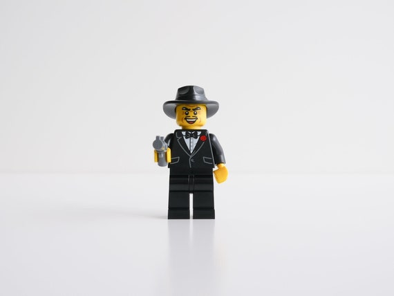 Don Vito Corleone the Godfather Custom Assembly Minifigure From Genuine LEGO Parts Great Gift for the Godfather Fans Etsy