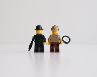 Detective Sherlock Holmes Watson Set of Custom Assembly
