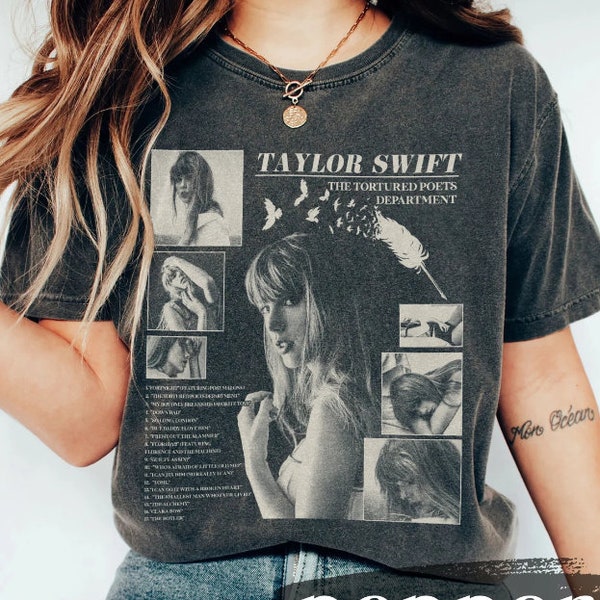 By Teelans: Official TTPD Merch The Tortured Poets Department Comfort Colors Shirt & TS New Album Sweatshirt – Perfect Gift for Swiftie Fans
