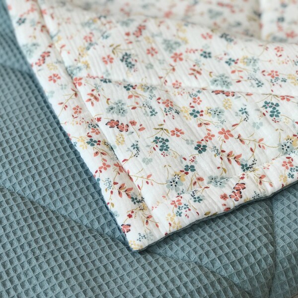 Quilted Baby Blanket Etsy