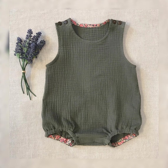 muslin romper baby