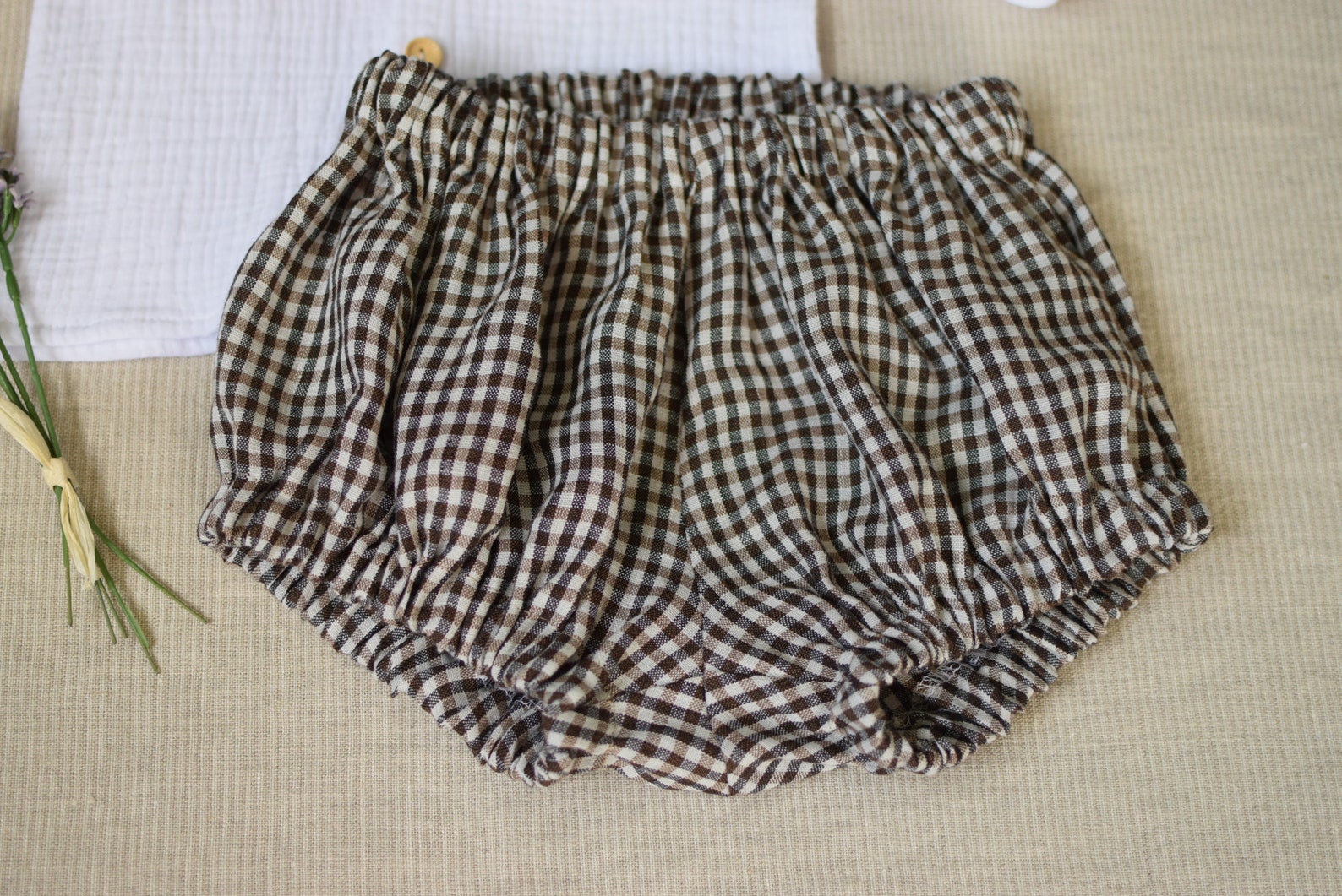 2 pcs Baby boy bloomers set Linen bloomers Baby boy summer Etsy