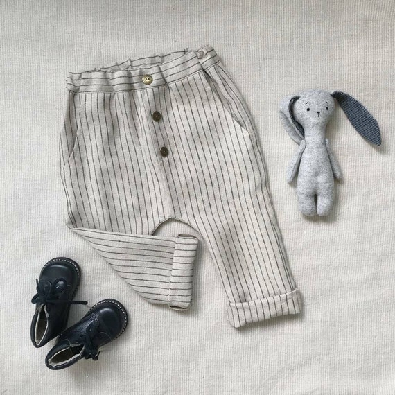 baby boy linen pants