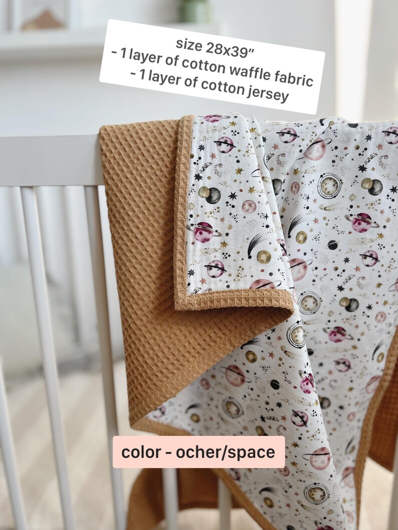 50 off SAMPLE Sale, Baby Muslin Blanket Baby Waffle Blanket, Baby Boy