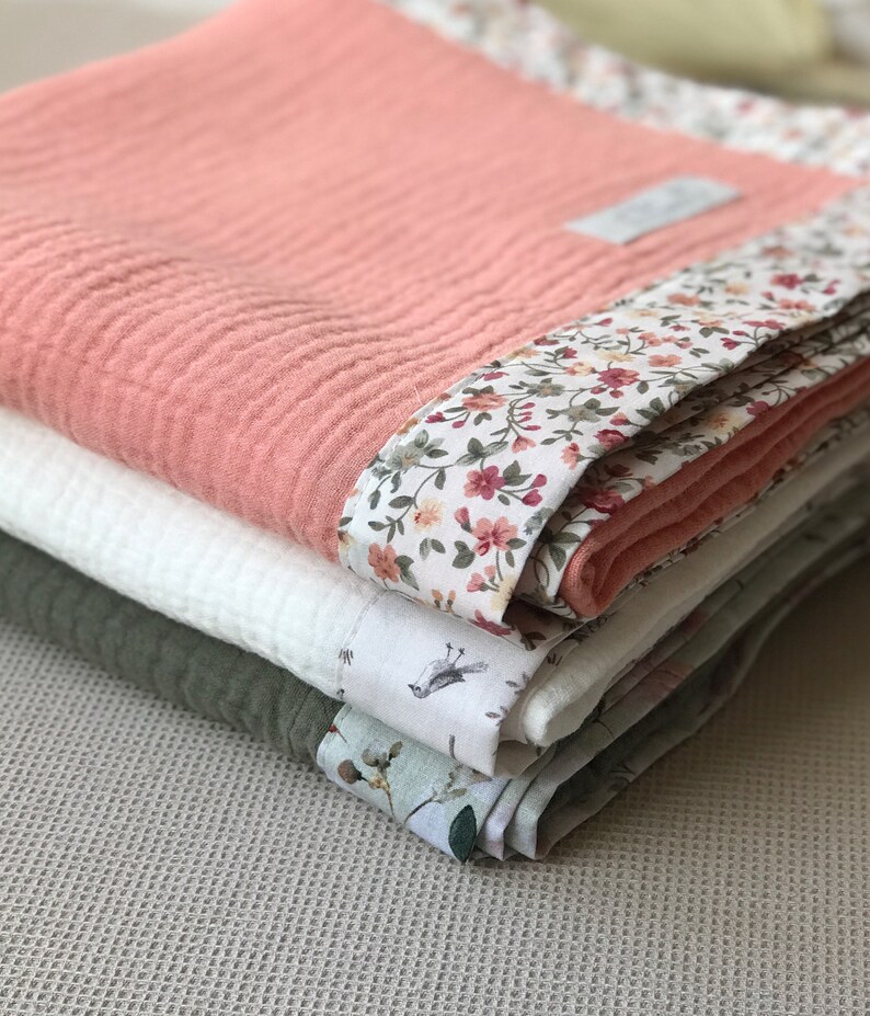Muslin Swaddle for Baby Light Summer Blanket Organic Cotton Etsy