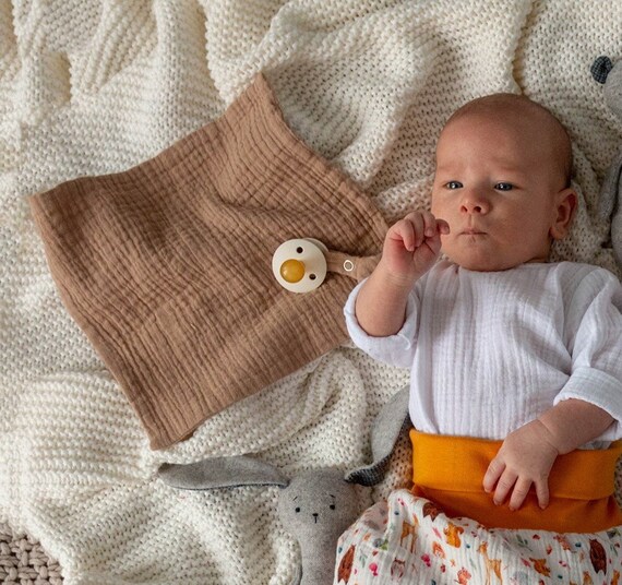 Pacifier lovey blanket sale