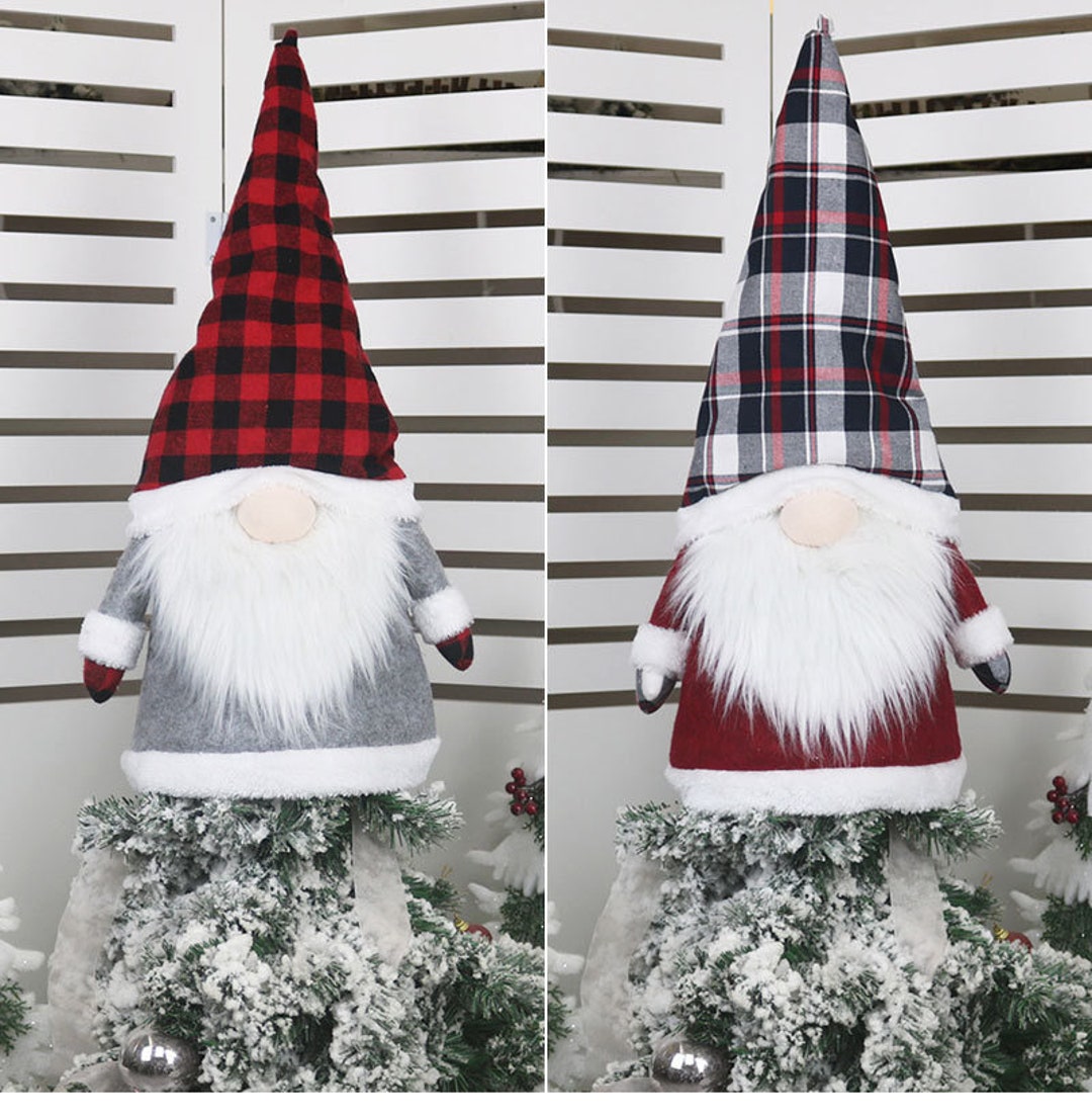 Christmas Decorations Standing Gnome Faceless Doll Christmas Tree  Decoration Drop Ornaments Kids Navidad Xmas Gift