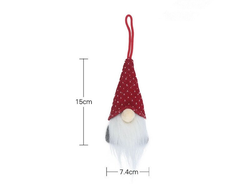 4/5/8 Christmas Gnomes Ornaments Gnomes Bag Charm Christmas - Etsy