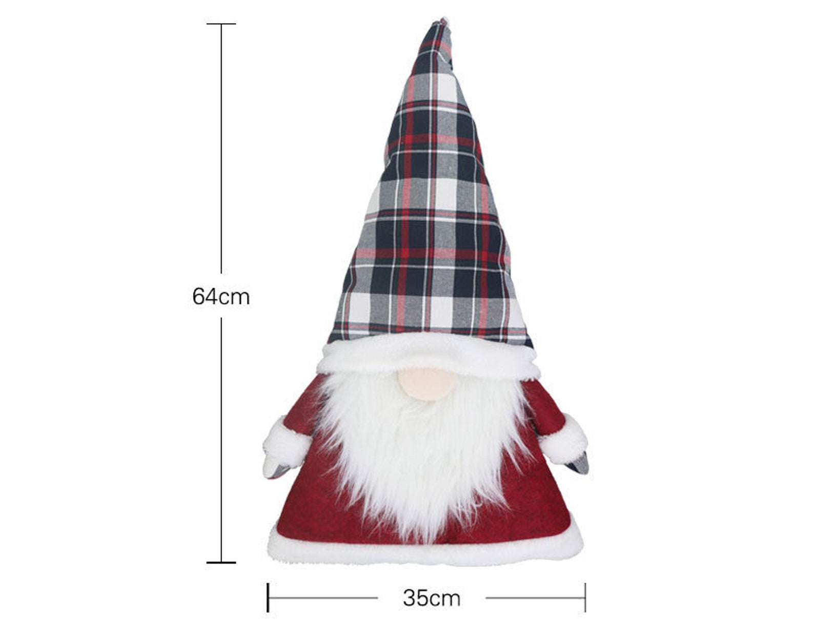 Gnome Christmas Tree Topper Gnomes Cover for Christmas Tree - Etsy
